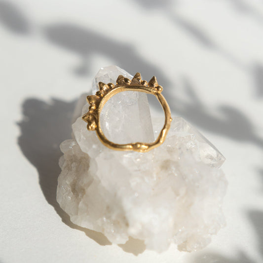 SMALL CROWN ring