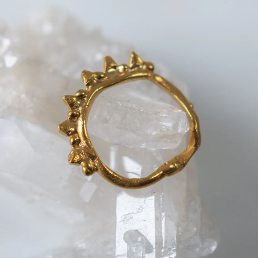 SMALL CROWN ring